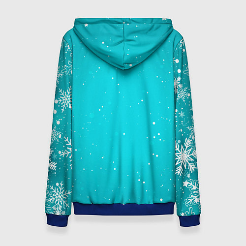 Женская толстовка Голова лошадки / 3D-Синий – фото 2