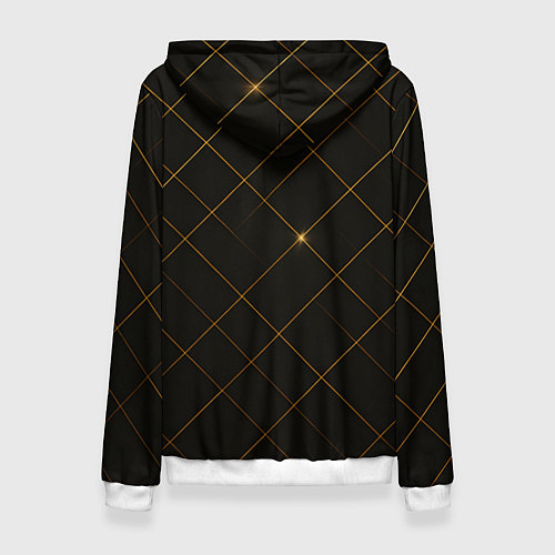 Женская толстовка Попрошу у деда Мороза антидепрессанты / 3D-Белый – фото 2