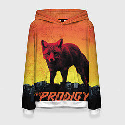 Толстовка-худи женская The Prodigy: Red Fox, цвет: 3D-белый