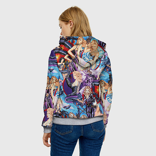 Женская толстовка Как у Мэтт Тейлора с девушками / 3D-Меланж – фото 4