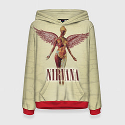 Женская толстовка Nirvana Angel