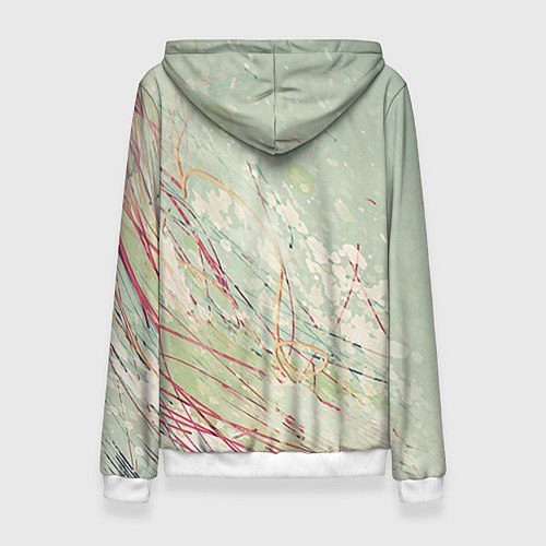 Женская толстовка Сноуборд / 3D-Белый – фото 2