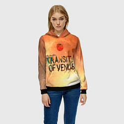 Толстовка-худи женская TDG: Transin of Venus, цвет: 3D-черный — фото 2