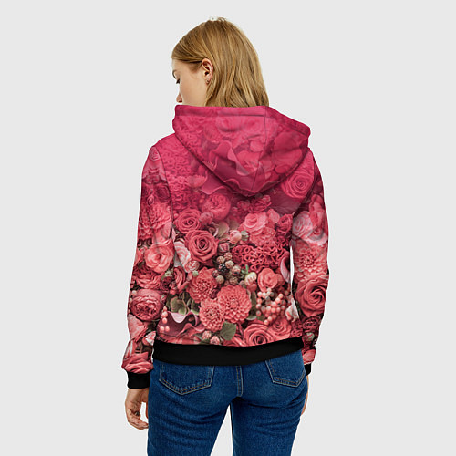 Женская толстовка Лучшая сестра / 3D-Черный – фото 4