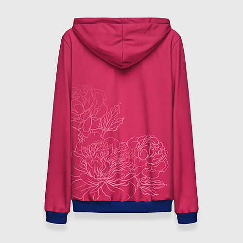 Женская толстовка Её величество Вика / 3D-Синий – фото 2