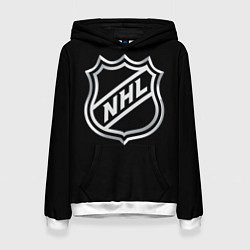 Толстовка-худи женская NHL, цвет: 3D-белый
