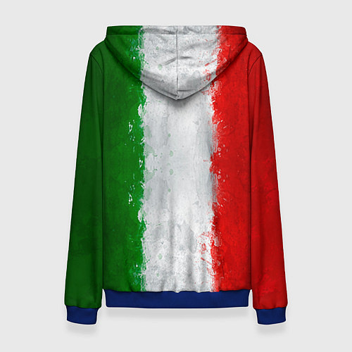 Женская толстовка Italian / 3D-Синий – фото 2