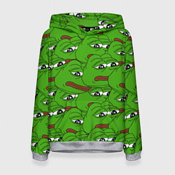 Женская толстовка Sad frogs