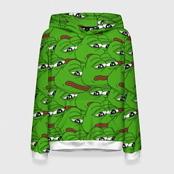 Женская толстовка Sad frogs