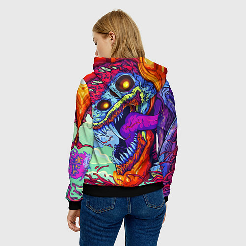 Женская толстовка CS:GO / 3D-Черный – фото 4