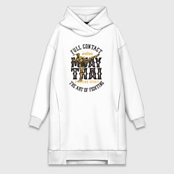 Женская толстовка-платье Муай Тай фулл-контакт