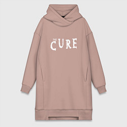 Женское худи-платье The Cure, цвет: пыльно-розовый