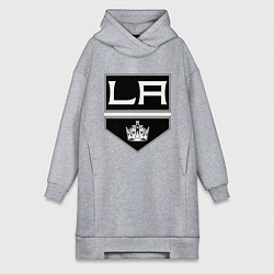 Женское худи-платье Los Angeles Kings, цвет: меланж