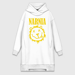 Женское худи-платье Narnia, цвет: белый