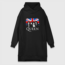 Женская толстовка-платье Queen UK