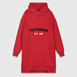 Женская толстовка-платье FC Tottenham Est. 1882