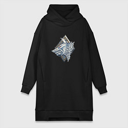 Женская толстовка-платье Space Wolves