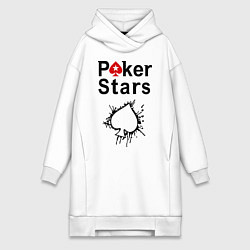 Женская толстовка-платье Poker Stars