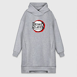 Женская толстовка-платье KIMETSU NO YAIBA