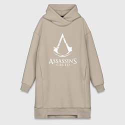 Женское худи-платье Assassin’s Creed, цвет: миндальный
