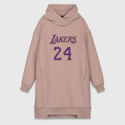 Женская толстовка-платье Lakers 24