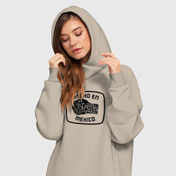 Женское худи-платье Canelo Alvarez, цвет: миндальный — фото 2