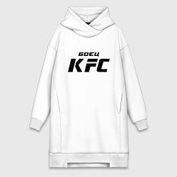 Женская толстовка-платье Боец KFC