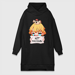 Женская толстовка-платье Зеницу Агацума