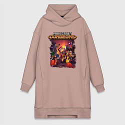 Женская толстовка-платье Minecraft Dungeons