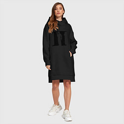 Женское худи-платье MAFIA II, цвет: черный — фото 2