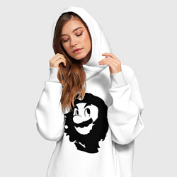 Женское худи-платье Che Mario, цвет: белый — фото 2