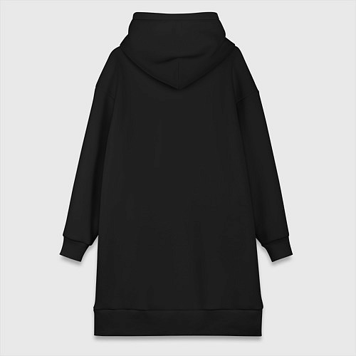 Женская толстовка-платье HONDA / Черный – фото 2