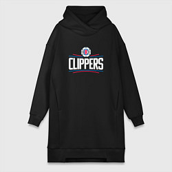 Женская толстовка-платье Los Angeles Clippers