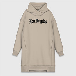 Женская толстовка-платье Los Angeles