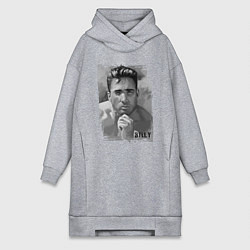 Женское худи-платье Гачи Билли Херрингтон арт, цвет: меланж