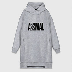 Женская толстовка-платье ANIMAL ЭНИМАЛ