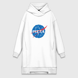 Женская толстовка-платье NASA Pizza