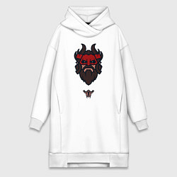 Женское худи-платье Beastmaster из Доты 2 Rexxar, цвет: белый