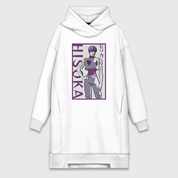 Женская толстовка-платье Экстравагантный Хисока