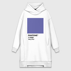 Женская толстовка-платье Цвет Pantone 2022 года - Very Peri