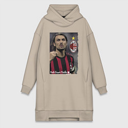 Женская толстовка-платье Paolo Cesare Maldini - Milan, captain