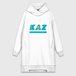 Женское худи-платье KAZ, цвет: белый