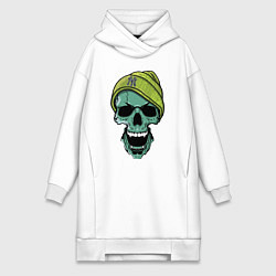 Женская толстовка-платье New York Yankees Cool skull