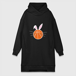 Женская толстовка-платье Basketball Bunny