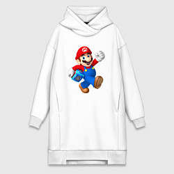 Женская толстовка-платье Super Mario Hero!