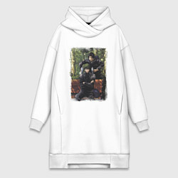 Женская толстовка-платье Мидорима и Токао