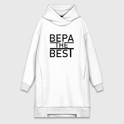 Женское худи-платье ВЕРА THE BEST, цвет: белый