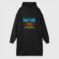 Женское худи-платье Sally Face PRO Gaming, цвет: черный