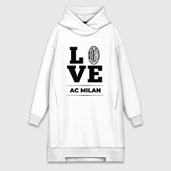 Женская толстовка-платье AC Milan Love Классика