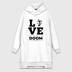 Женская толстовка-платье Doom Love Classic